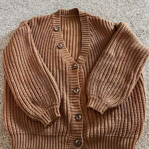 SHEIN oversized knit sweater